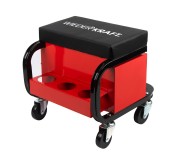 WDK-86032 Табурет механика с 3 инструментальными ящиками, г/п 110 кг