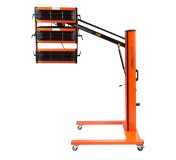 WDK-3AT Трехкассетная мобильная ИК сушка на пантографической стойке с газовым амортизатором