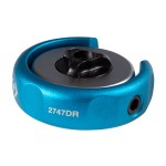 Трещотка компактная 1/4, 72 зубца, дисковый механизм KING TONY 2747DR