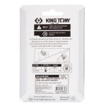 Трещотка компактная 1/4, 72 зубца, дисковый механизм KING TONY 2747DR