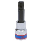 Насадка (бита) торцевая 1/2, Spline, M14, L = 80 мм KING TONY 403614