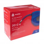 Шланг пневматический 8х12 мм, 20 м, на автоматической катушке, полиуретановый, резьба 1/4 МАСТАК 681-08120HR