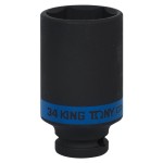 kingtony головка ударная  1/2 торцевая глубокая 34мм 443534m