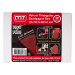 Набор листов шлифовальных дельтовидных P80, 50 шт MIGHTY SEVEN QB-9933V-08K50