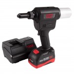 Заклепочник аккумуляторный 2,4-6,4 мм, 18 В, 3 предмета, кейс MIGHTY SEVEN DR-102A1