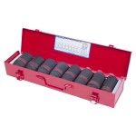 Набор ударных глубоких торцевых головок 3/4, шестигранные, 1-1&1/2, 8 предметов KING TONY 6410SP