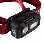 Гайковерт пневматический ударный 1/2, 1627 Нм, в комплекте налобный фонарь MIGHTY SEVEN NC-4255QL