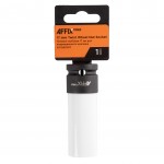 Головка для поврежденного крепежа глубокая 1/2, 17 мм, тонкостенная, пластиковая защита AFFIX AF10931017