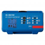 Набор переходников ударных 1/4, 3/8, 1/2, 3/4, 6 предметов, кейс KING TONY 786P06