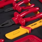 Набор инструментов диэлектрических, универсальный, 18 предметов TOLSEN TTV83718