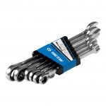 Набор комбинированных трещоточных ключей, 10-19 мм, 6 предметов KING TONY 122A06MR