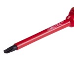 Отвертка комбинированная Slotted/Phillips №2, 100 мм, диэлектрическая KING TONY 147E0204