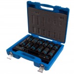 Набор ударных глубоких торцевых головок 3/4, шестигранные, 19-41 мм, 14 предметов KING TONY 6414MP