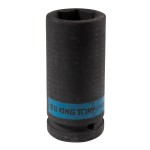 Головка торцевая ударная глубокая шестигранная 3/4, 28 мм KING TONY 643528M