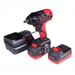 Гайковерт аккумуляторный ударный 1/2, 813 Нм, 18 В, 4 предмета, кейс MIGHTY SEVEN DW-401A