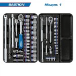 Набор инструментов BASTION для тележки, 10 ложементов, 204 предмета KING TONY 946-100MRD-MT