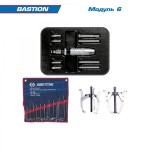 Набор инструментов BASTION для тележки, 10 ложементов, 204 предмета KING TONY 946-100MRD-MT
