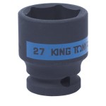kingtony головка ударная  1/2 6гр. 27мм 453527m