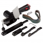 Пневматическая ленточная шлифовальная машина, 16 000 об/мин, 4 насадки, кейс MIGHTY SEVEN QB-325N