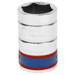 Головка торцевая стандартная шестигранная 1/2, 17 мм KING TONY 433517M