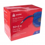 Шланг пневматический 10х15 мм, 30 м, на автоматической катушке, полиуретановый, резьба 1/4 МАСТАК 681-10130HR