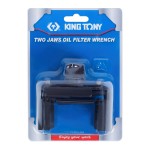 Съемник масляных фильтров 1/2, 80-115 мм, 2-х захватный KING TONY 9AE53-115