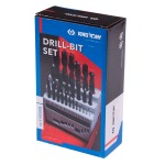 Набор сверл по металлу HSS 1,0-13,0 мм, 25 предметов KING TONY 11325SQ