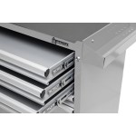 Тележка инструментальная, 5 выдвижных ящиков, ОПТИМА, серая МАСТАК 521-05581MG