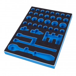 Ложемент для набора торцевых головок 1/2" с принадлежностями 9-4037MRV01, EVA KING TONY 85820532B01