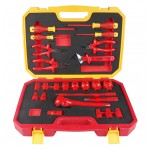 Набор инструментов диэлектрических, универсальный, 25 предметов TOLSEN TTV83825