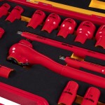 Набор инструментов диэлектрических, универсальный, 25 предметов TOLSEN TTV83825