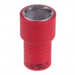 Головка торцевая диэлектрическая шестигранная 3/8, 18 мм KING TONY 3335VE18M