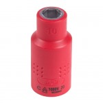 Головка торцевая диэлектрическая шестигранная 1/2, 10 мм KING TONY 4335VE10M