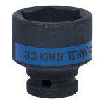 kingtony головка ударная  1/2 6гр. 33мм 453533m