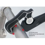 Ключ трубный, самозажимной, 12-28 мм KING TONY 3616S-08P