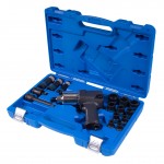 Гайковерт пневматический ударный 1/2, 881 Нм, с комплектом головок, 17 предметов KING TONY 44106AMP01