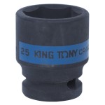 kingtony головка ударная  1/2 6гр. 25мм 453525m