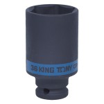 kingtony головка ударная  1/2 глубок. 36мм 443536m