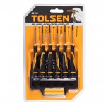 Набор прецизионных отверток GRIPro, 8 предметов TOLSEN TT20193