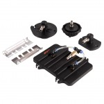 Набор приспособлений для замены тормозной жидкости, 5 л, комплект крышек адаптеров, 20 предметов AFFIX AF10240005