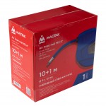 Шланг пневматический 8х12 мм, 10 м, на автоматической катушке, ПВХ композитный, резьба 1/4 МАСТАК 684-08110HR