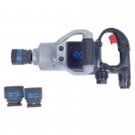 Гайковерт пневматический ударный 3/4, 2170 Нм, в комплекте 3 торцевые головки KING TONY P33671-160B