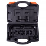 Рассухариватель клапанов универсальный, струбцина, кейс, 10 предметов AFFIX AF10310006C