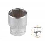 Головка торцевая стандартная шестигранная 1/2, 24 мм AFFIX AF00040024