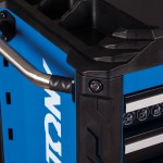 Тележка инструментальная, 7 выдвижных ящиков, SQUAD KING TONY 87SQ31-7B-BK