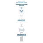Динамометрический ключ серии COMPACT, 3/8, 3-15 Нм, для левой и правой резьбы, футляр KING TONY 3436C-1DF