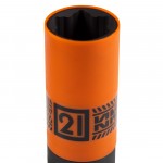 Головка для секретных болтов Hyundai, KIA ударная 1/2, 21 мм KING TONY 9BW4502