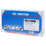 Набор торцевых насадок 1/2, Torx, Т20-Т60 мм, L = 60 мм, 9 предметов KING TONY 4109PR