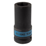 Головка торцевая ударная глубокая шестигранная 3/4, 25 мм KING TONY 643525M
