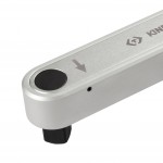 Динамометрический ключ серии ALUMINIUM, 3/4, 200-1000 Нм, футляр KING TONY 3465G-3FB